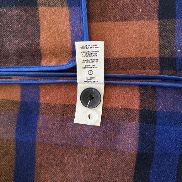 Avec Les Filles Plaid Pattern Coat in Blue | NWOT | Size XS - Picture 17 of 17